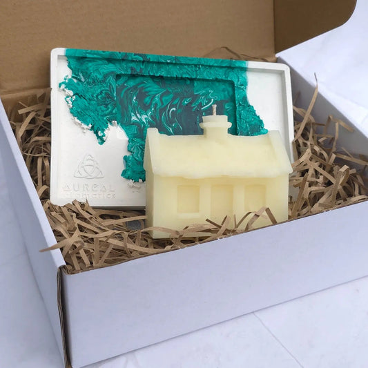 Irish Cottage 3D Candle Set - ICON Collection Aureal Aromatics