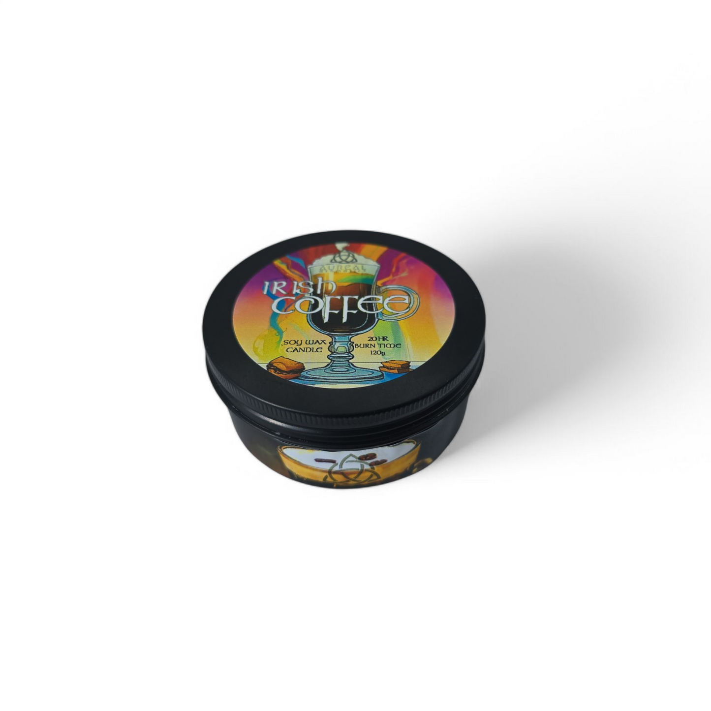 Irish Coffee - Atmospheric Tin Candle