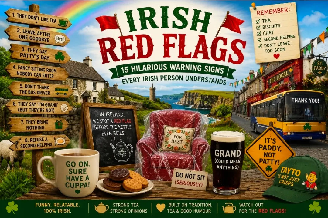Irish Red Flags: The Warning Signs Every Irish Person Secretly Understands Aureal Aromatics