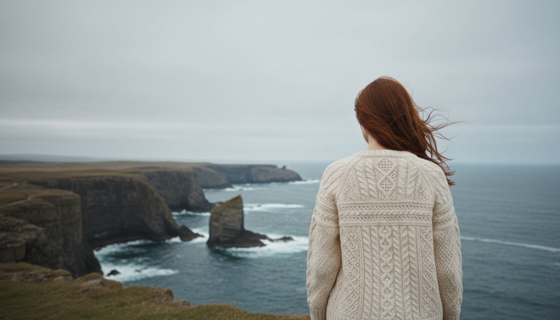 The Aran Sweater: A Story of Ireland Knitted in Wool