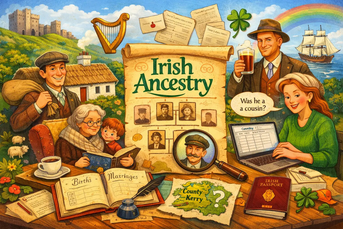 Irish Ancestry: How to Discover Your Roots Without Starting a Family Feud Aureal Aromatics
