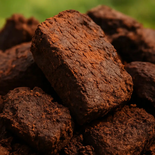 Close up of turf sods
