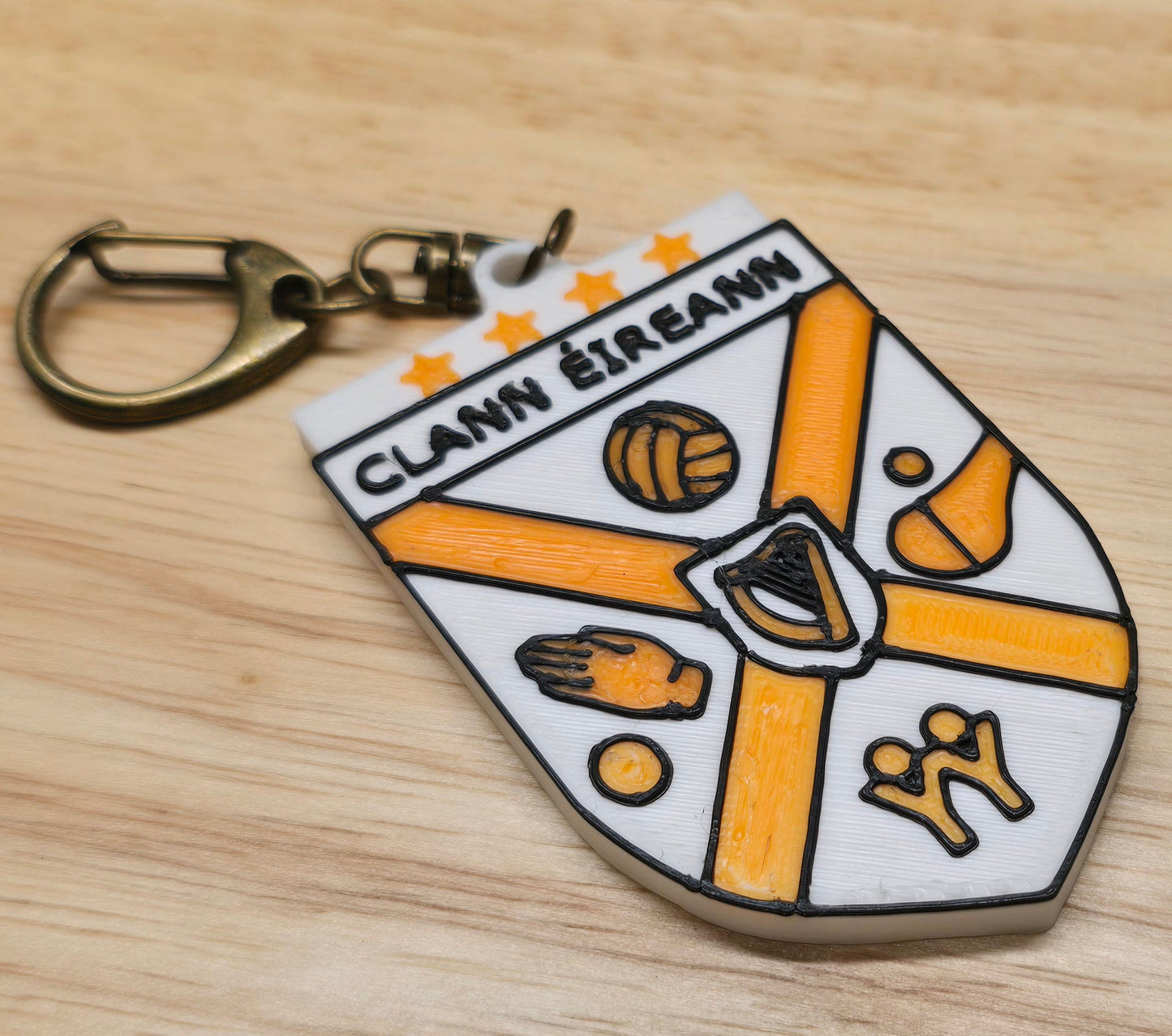 Armagh Senior Champions 2024 Commemorative Clann Eireann Crest Keyring