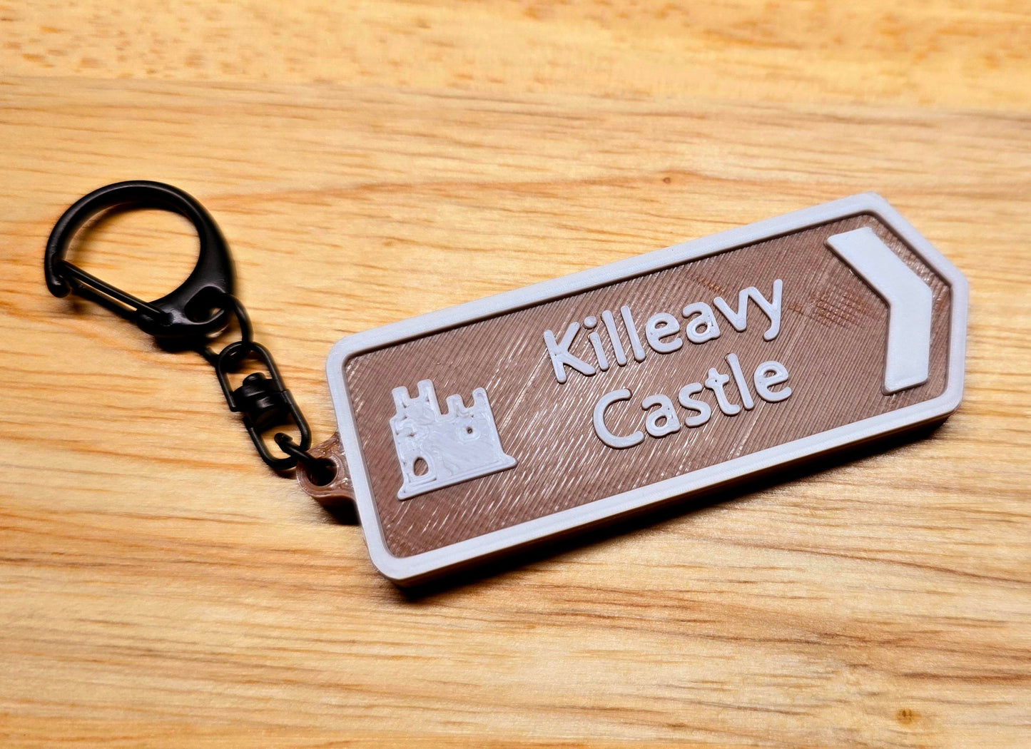 Killeavy Castle Souvenir - 3D Printed Keyring