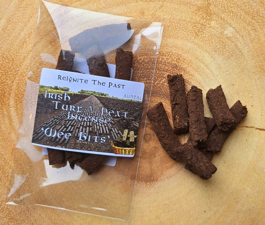 Irish Turf / Peat Incense 'Wee Bits' - The smell of Ancient Ireland