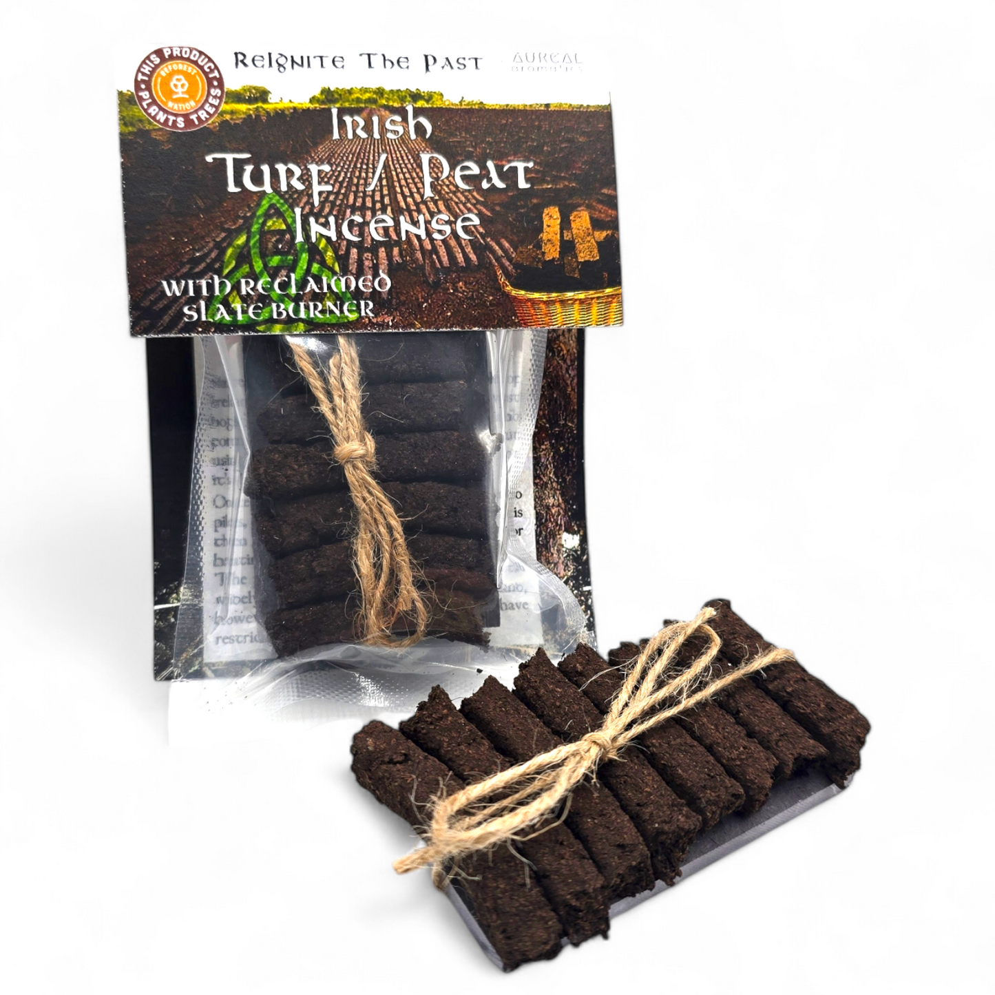 Wholesale - Irish Turf / Peat Incense Set