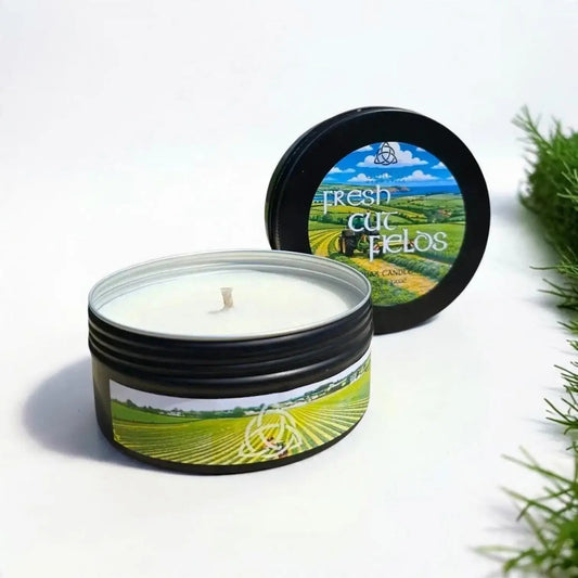 Fresh Cut Fields - Luxury Irish Candle Aureal Aromatics