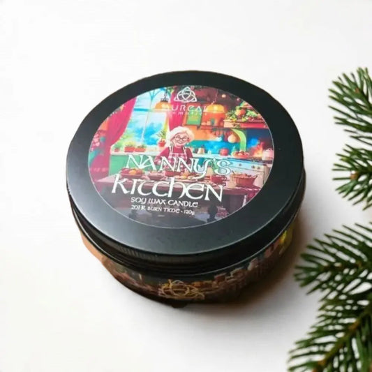 Nanny’s Kitchen - Christmas Tin Candle - Candle