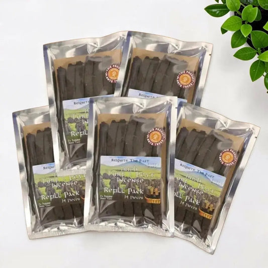 5x Pack - Irish Turf Incense Refill Set - The smell of Ancient Ireland